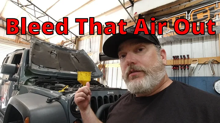 🔧 Purgez l'air du système de refroidissement sur une Jeep Wrangler