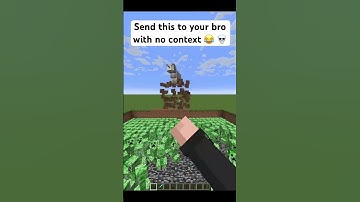 Send this to your friend with no context 😂 💀 #minecraft #shorts #viral