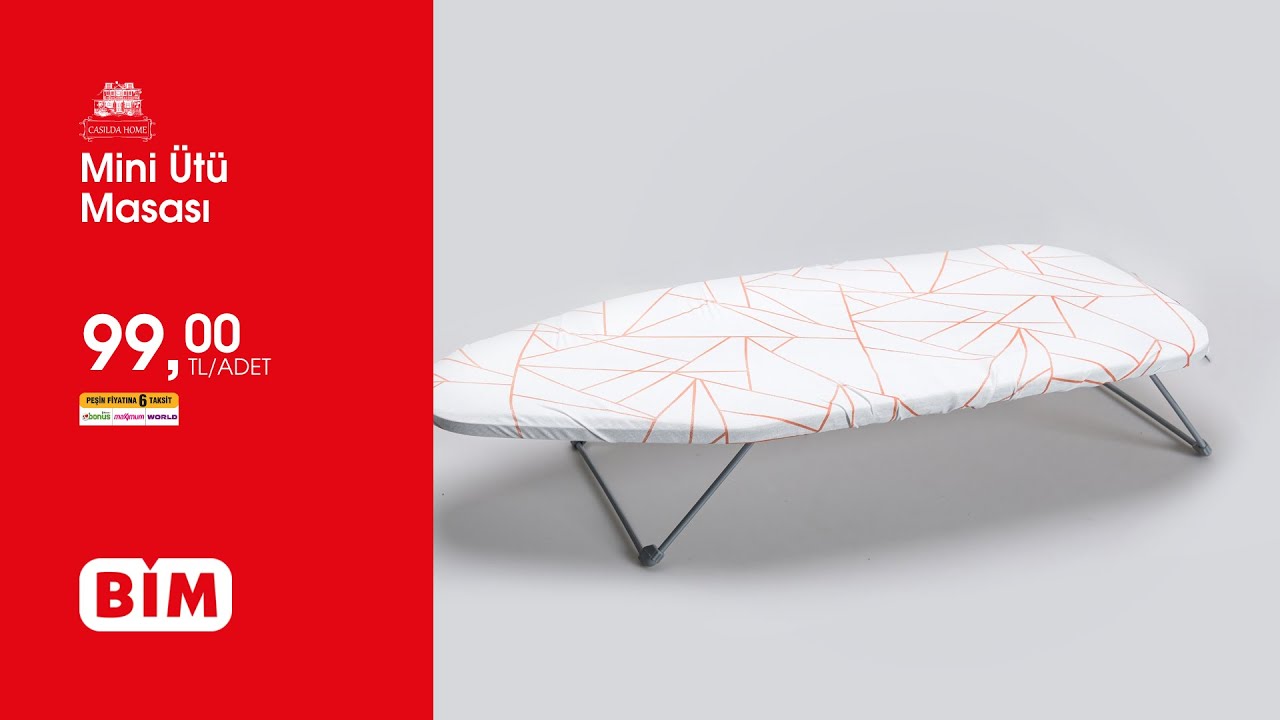 9 Eylül Aktüel- Mini Ütü Masası - YouTube