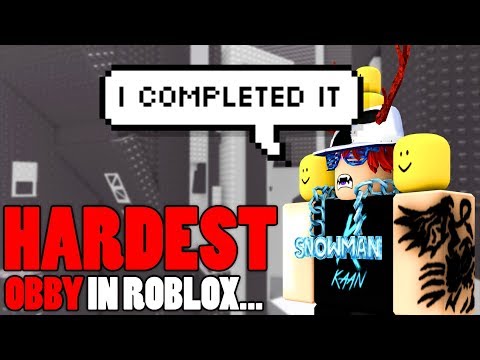 He Just Beat The Hardest Obby In Roblox Insane Trailer Youtube - you only have one life hardest obby roblox
