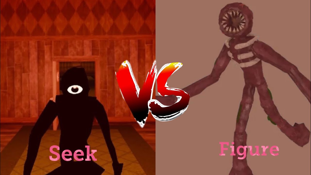 Seek vs figure (Roblox Doors Battle) YouTube