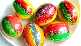 How to color eggs in an original and beautiful way with napkins for Easter 2024