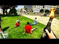 GTA 5 - Fire Bottle vs NPC's Ragdolls | Euphoria Physics Ragdolls 2026