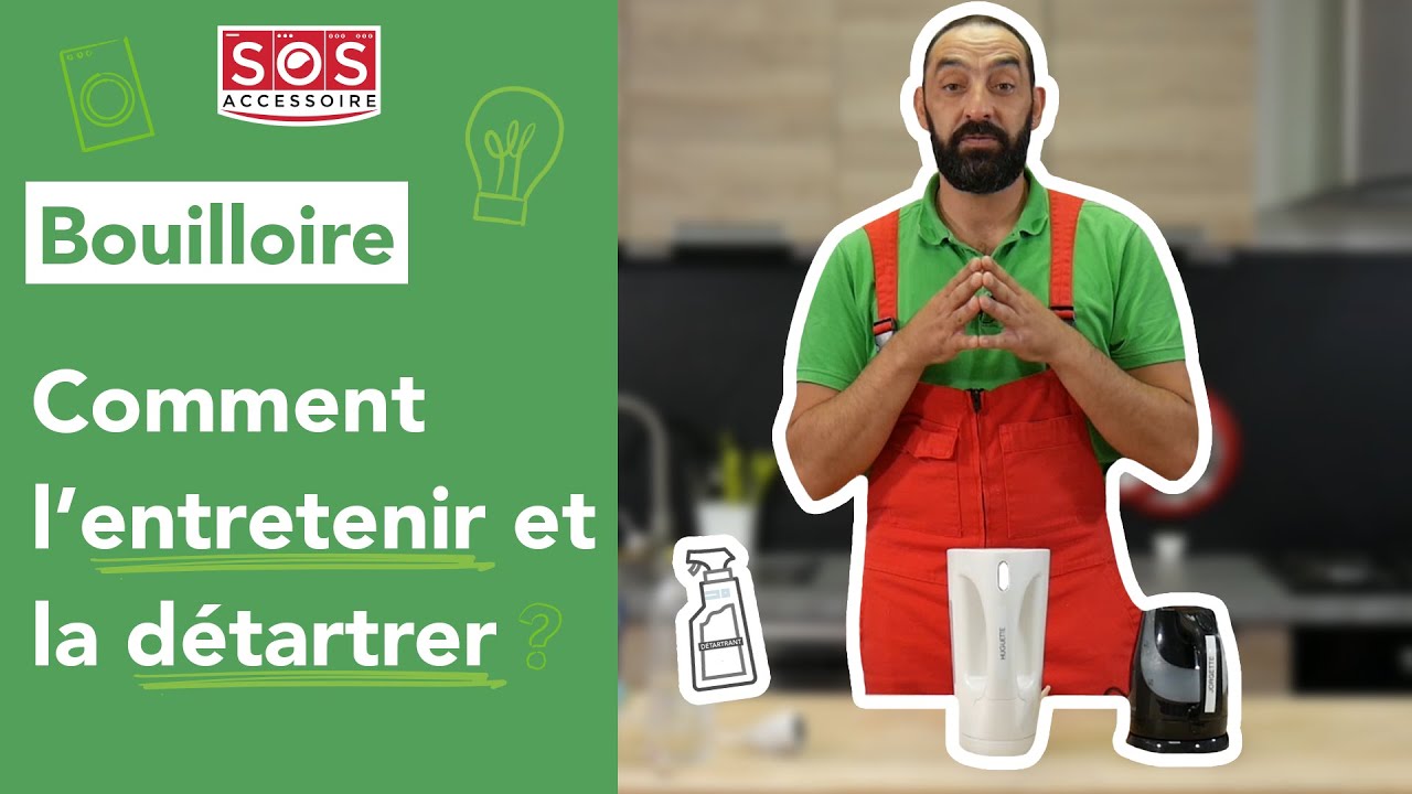 Bouilloire : Comment détartrer une bouilloire ?