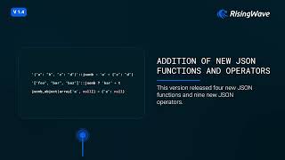 Highlights of RisingWave v1.4: The Open-Source Streaming Database