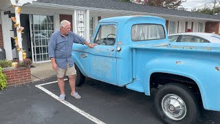 Aunt Bee's Personal Belongings and Emmett's FIXIT SHOP Truck on Display at the Mayberry Motor Inn