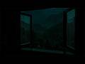 Peaceful Window Rain in Outside a Cozy Bedroom | Night Ambience for Sleeping