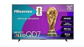 Hisense 75-Inch QD7 Mini-LED 4K TV Review 2026: Best Budget Big Screen for Gaming &amp; Movies