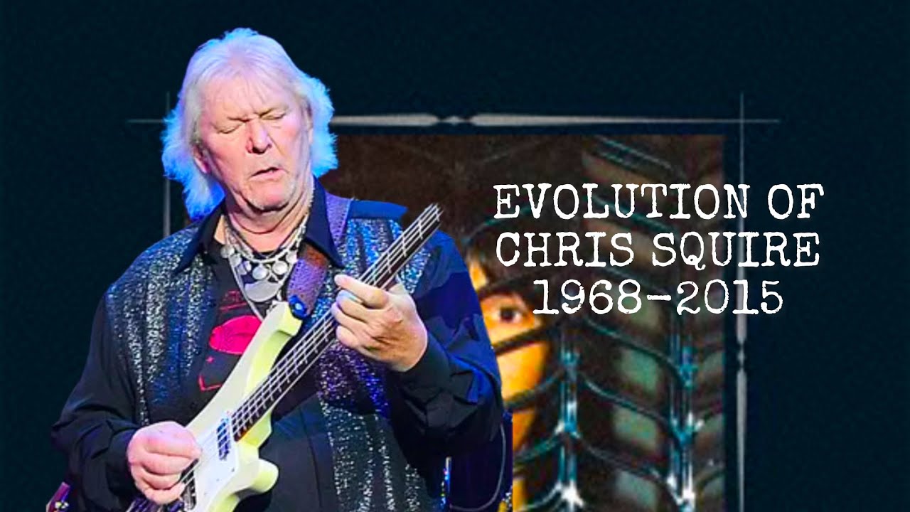 Evolution Of Chris Squire (1968-2015)