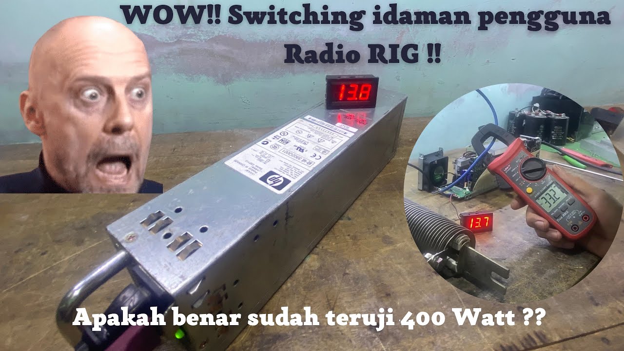 WOW‼️SWITCHING IDAMAN PENGGUNA RADIO RIG ⁉️KATANYA SWITCHING INI MENCAPAI 400 WATT ⁉️