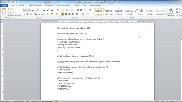 Crear preguntas en formato GIFT e importarlas a Moodle