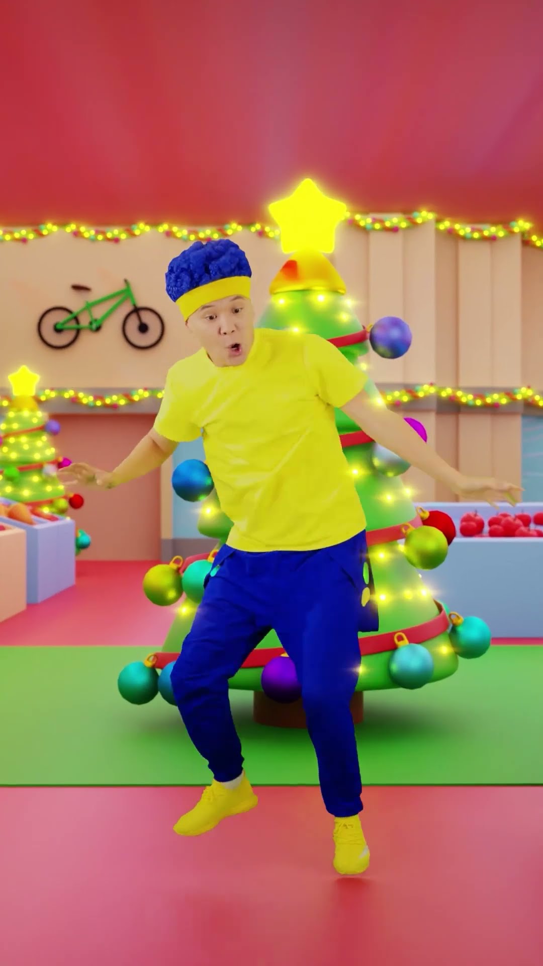 Funny Bunny and Cha-Cha (Christmas Fun) | D Billions #shorts #db
