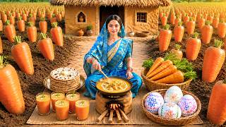 Miniature Cooking 🥕 Amazing Giant Carrot Recipes You'll Love 😍 | Tini Indian Kitchen screenshot 2