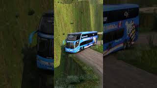 danger road #bus #dangerous #eurotrucksimulator2