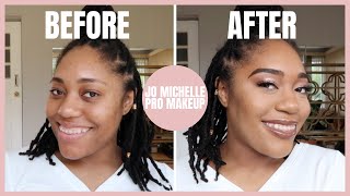 Makeup Tutorial Using Jo Michelle Pro | Support Black Businesses | Not Sponsored!