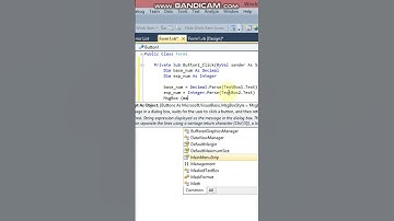How to find the power of a number using VB.Net