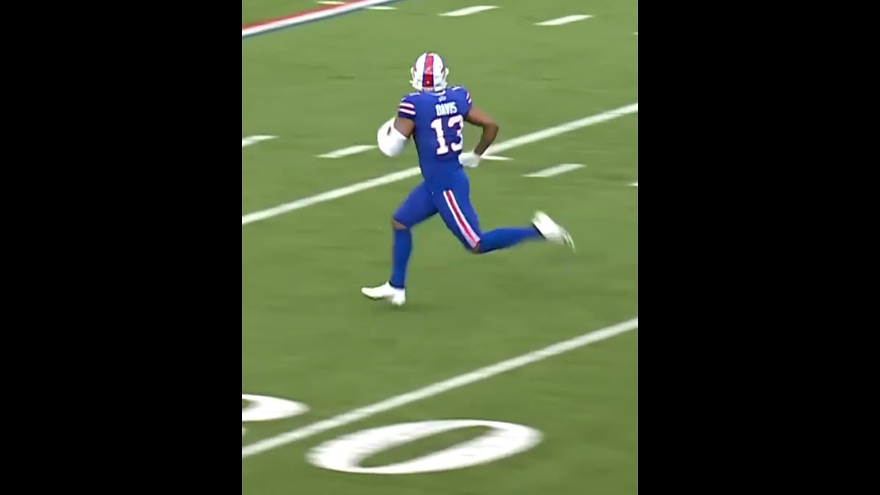 NFL Top Plays (pt 129): Gabe Davis 98 Yard TD vs Steelers #bills #nfl #highlights #topplays