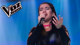 Video thumbnail of "Jennifer canta ‘La maldita primavera’ | Recta final | La Voz Teens Colombia 2016"