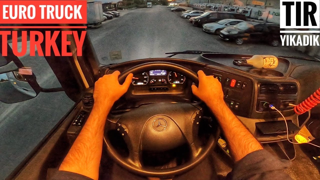 EURO TRUCK SİMULATOR TURKEY | TIR YIKADIK | GÜLME GARANTİLİ EĞLENCELİ VLOG | MERCEDES BENZ AXOR
