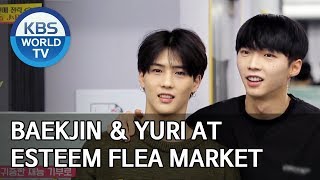 Baekjin and Yuri at Esteem flea market [Boss in the Mirror/ENG/2020.01.26]