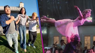 Courteney Cox And Ed Sheerans Attempt At Dirty Dancing Lift Ends Unexpectedly