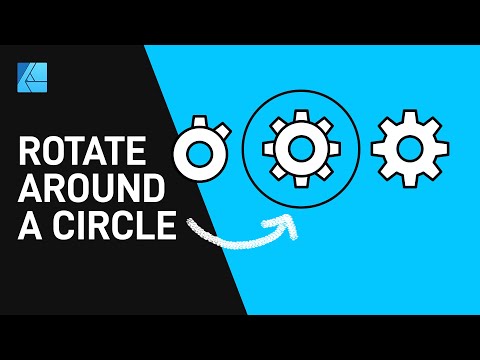 How to Rotate Objects Around a Circle  - Affinity Designer Tutorial
