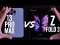 iPhone 13 Pro Max vs Samsung Galaxy Z Fold 3 SPEED TEST!