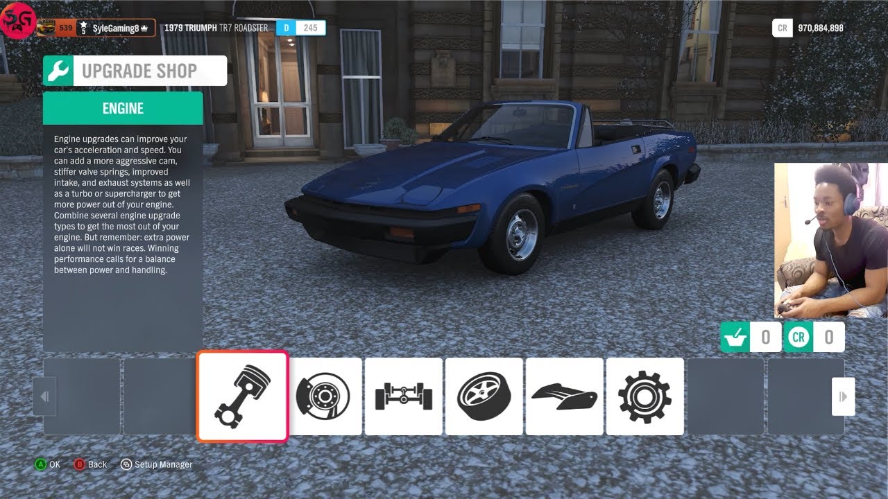 Forza Horizon 4 1974 Triumph TR7 Roadster Customization Gameplay - FH4 Update 30