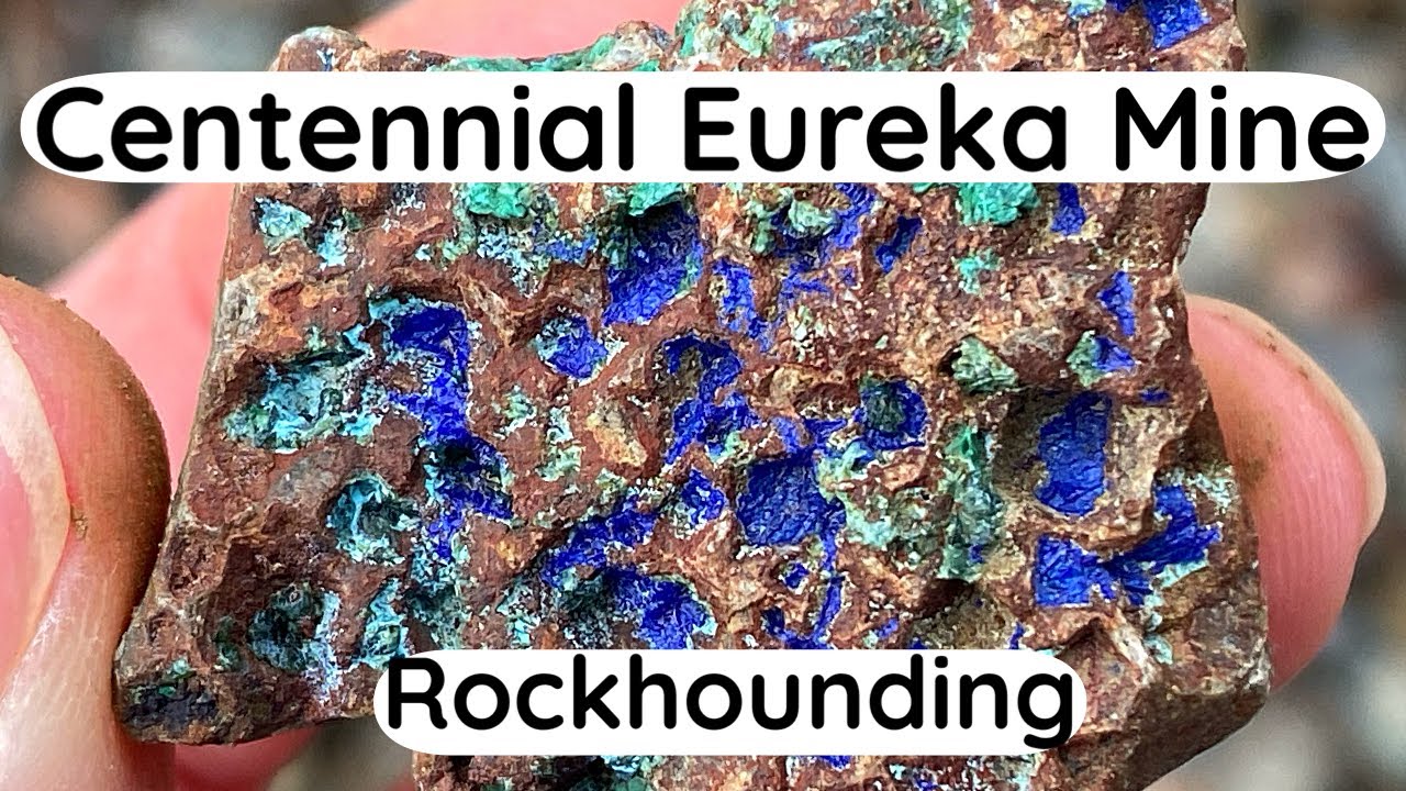 Rockhounding the Centennial Eureka Mine in the Rain