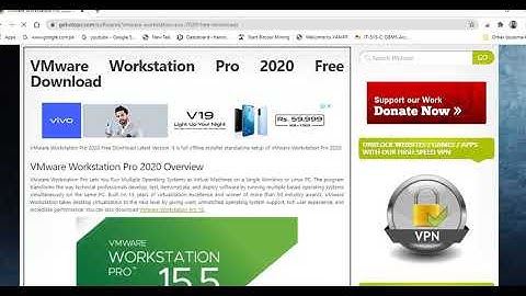 How to Download and Install VMware on Windows 10/VMware Workstation Pro  in pashto