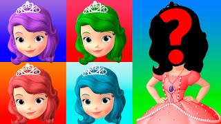 Wrong Head Sofia Disney Princess Frozen Wrong Hairs Puzzles