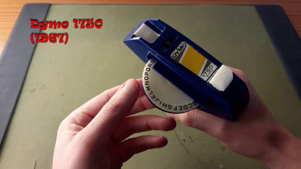 dymo 1750 label maker