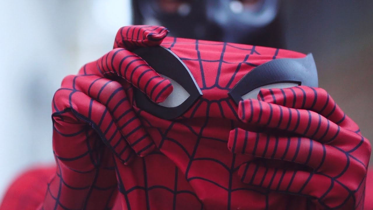 Becoming Spider-Man - Alex Ross Costume - YouTube