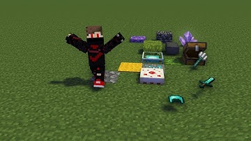 Download Minecraft but Random blocks spawn when you walk mod   for bedrock edition1 20+ |@Mainumod