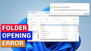 Don’t Panic! How to Fix the Error “Windows Cannot Open the Folder” Net Worth