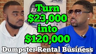 $120,000 a year Dumpster Rental Business with Martin Extraordinaire