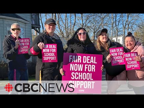 Halifax school support workers, pre-primary educators on strike