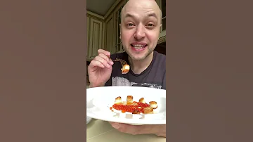 Филе морского гребешка на завтрак