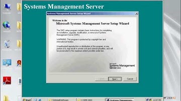 SMS 2003 Installation