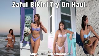 Zaful bikini try on haul!