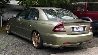 Vy Commodore With 2.5 Redback Exhaust