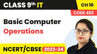 Celebrity Basic Computer Operations - Operating System | Class 9 Information Technology Chapter 10 2022-23 Profile