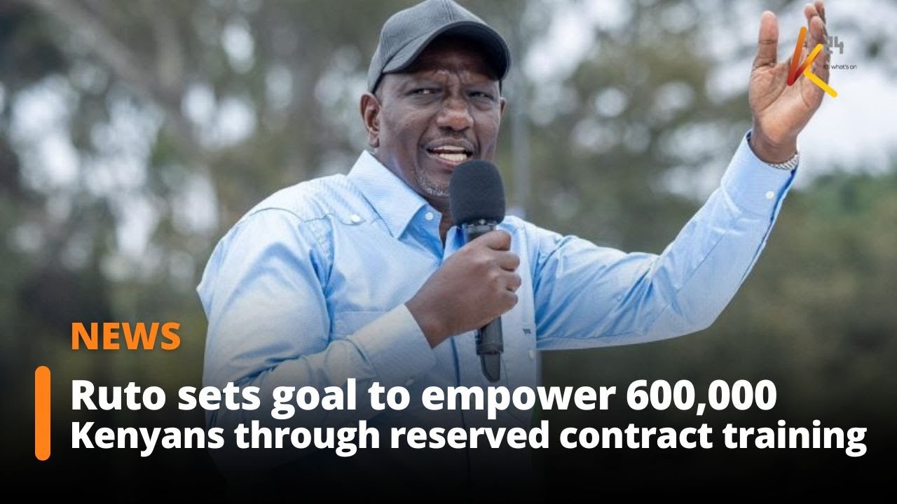 Ruto sets goal to empower 600,000 Kenyans through reserved contract training