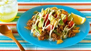 Taco-Rice (Okinawan Cuisine) 簡単！タコライスの作り方 (沖縄料理 レシピ) - OCHIKERON - CREATE EAT HAPPY