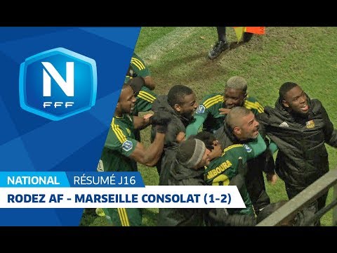 J16 : Rodez AF - Marseille Consolat (1-2), le résumé