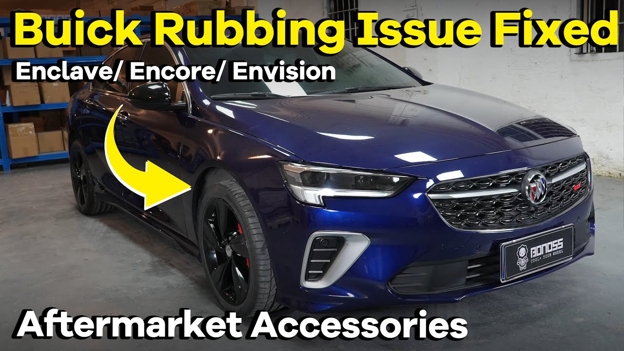 Will Wheel Spacers Solve Rubbing Issue?|BONOSS Accessories for Buick Regal/Enclave/Encore/Envision