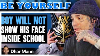 Dhar Mann - Boy Will Not SHOW His FACE Inside School, What Happens Next Is Shocking [reaction]