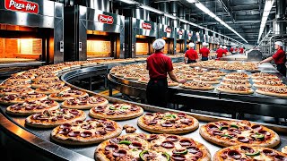 Inside the Pizza Hut Factory: How Millions of Pizzas are Made | The Manufacturing Hub