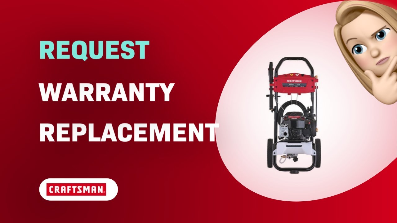How to Request a Warranty Replacement for your Craftsman CMXGWAS020733 ...