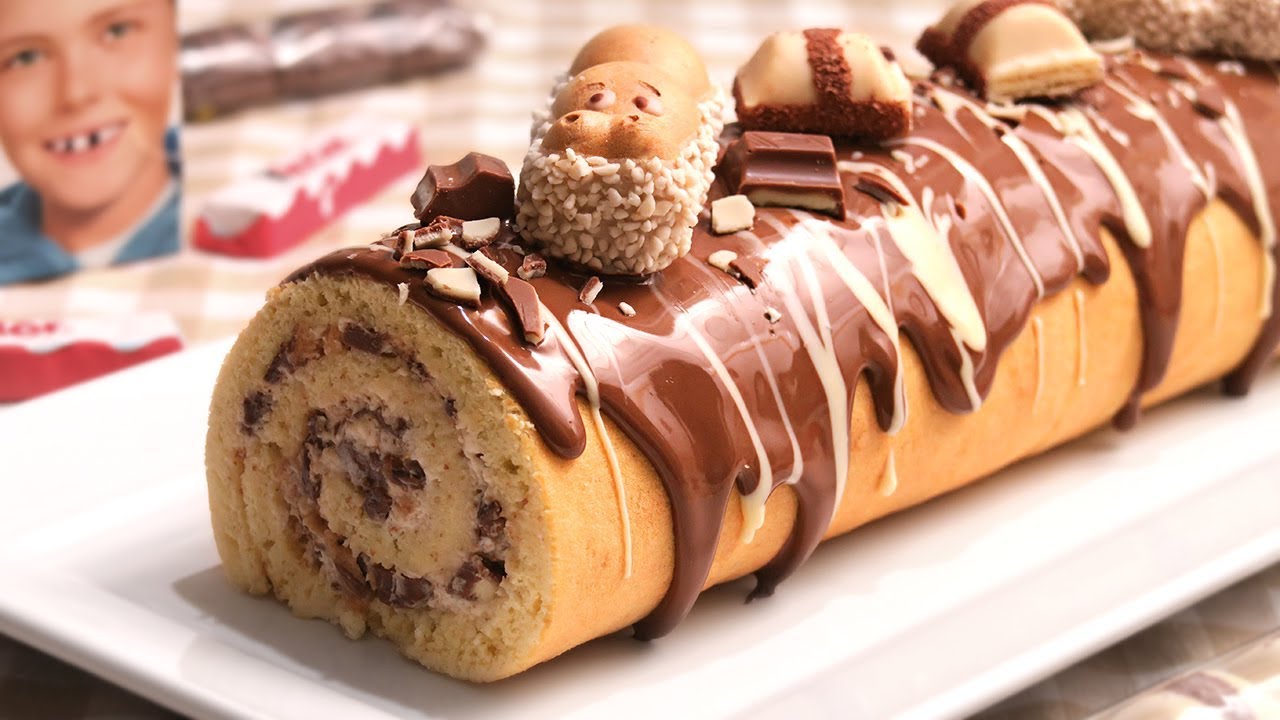 Brazo de Gitano de Kinder | Cake Roll